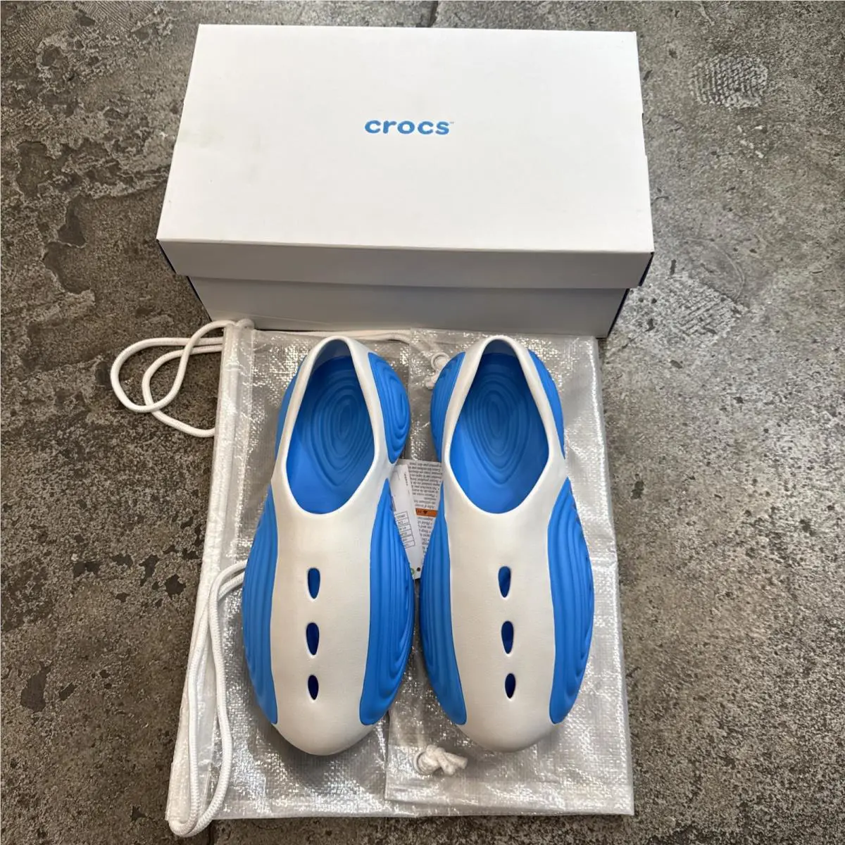Crocs shoes - Crocs Ripple - Ripple - 213747-1BF - Blue 8