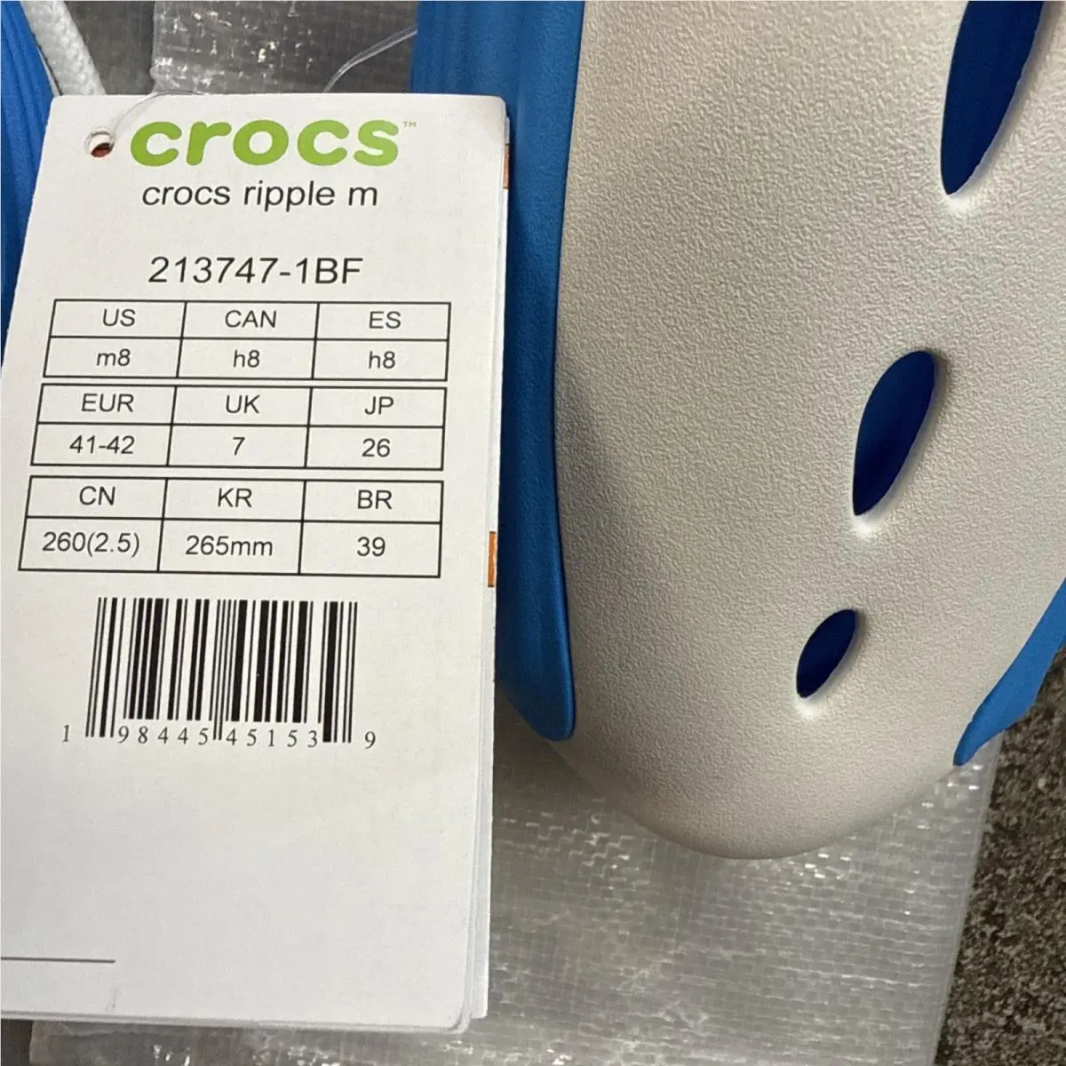 Crocs shoes - Crocs Ripple - Ripple - 213747-1BF - Blue 9