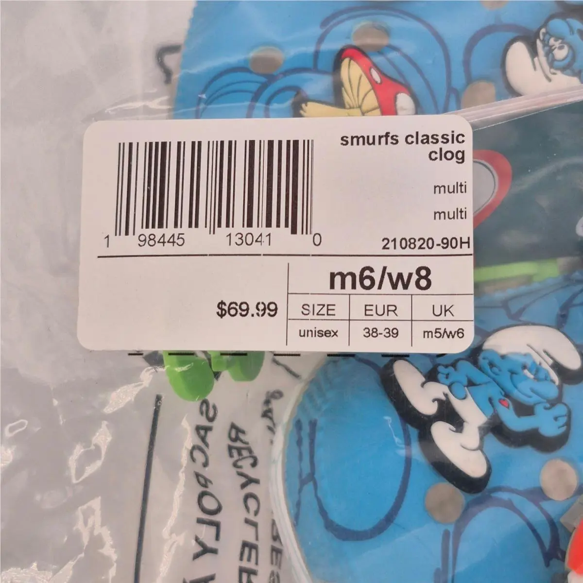 Crocs shoes - Blue (UPC: 198445130410) 1