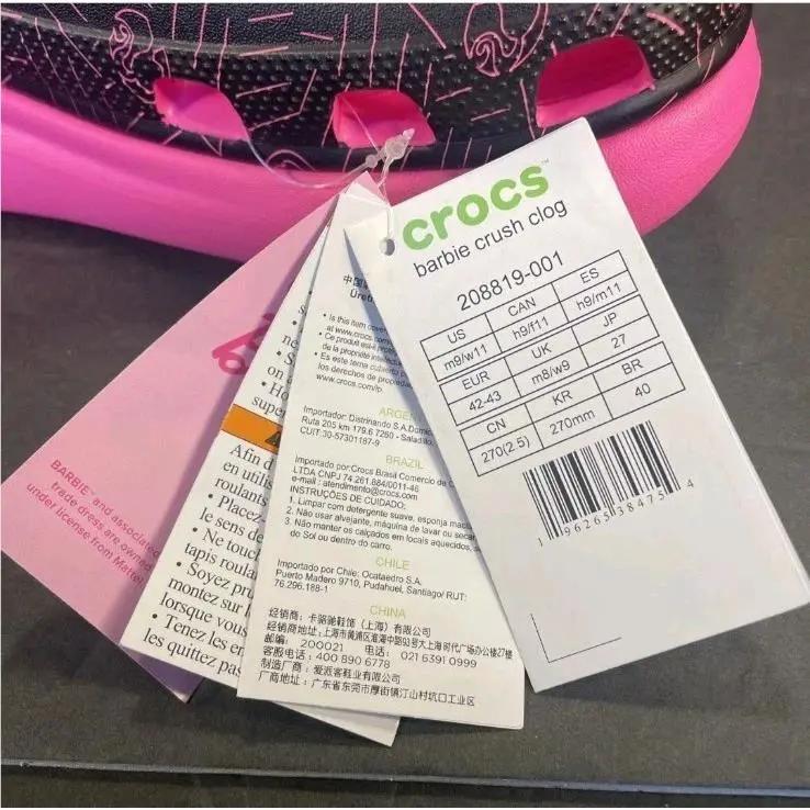 Crocs shoes - 208819-001 - 208819-001 - Black (UPC: 0196265384754) 7