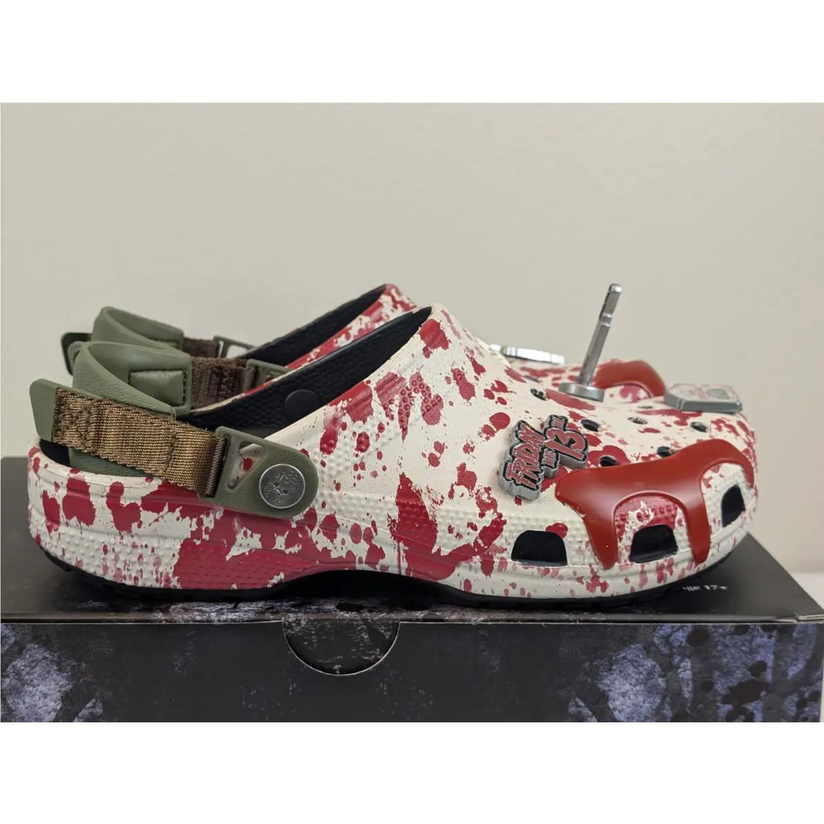 Crocs shoes - CROCS 2025 - White/Red 3