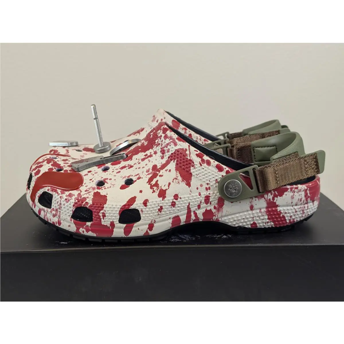 Crocs shoes - CROCS 2025 - White/Red 5