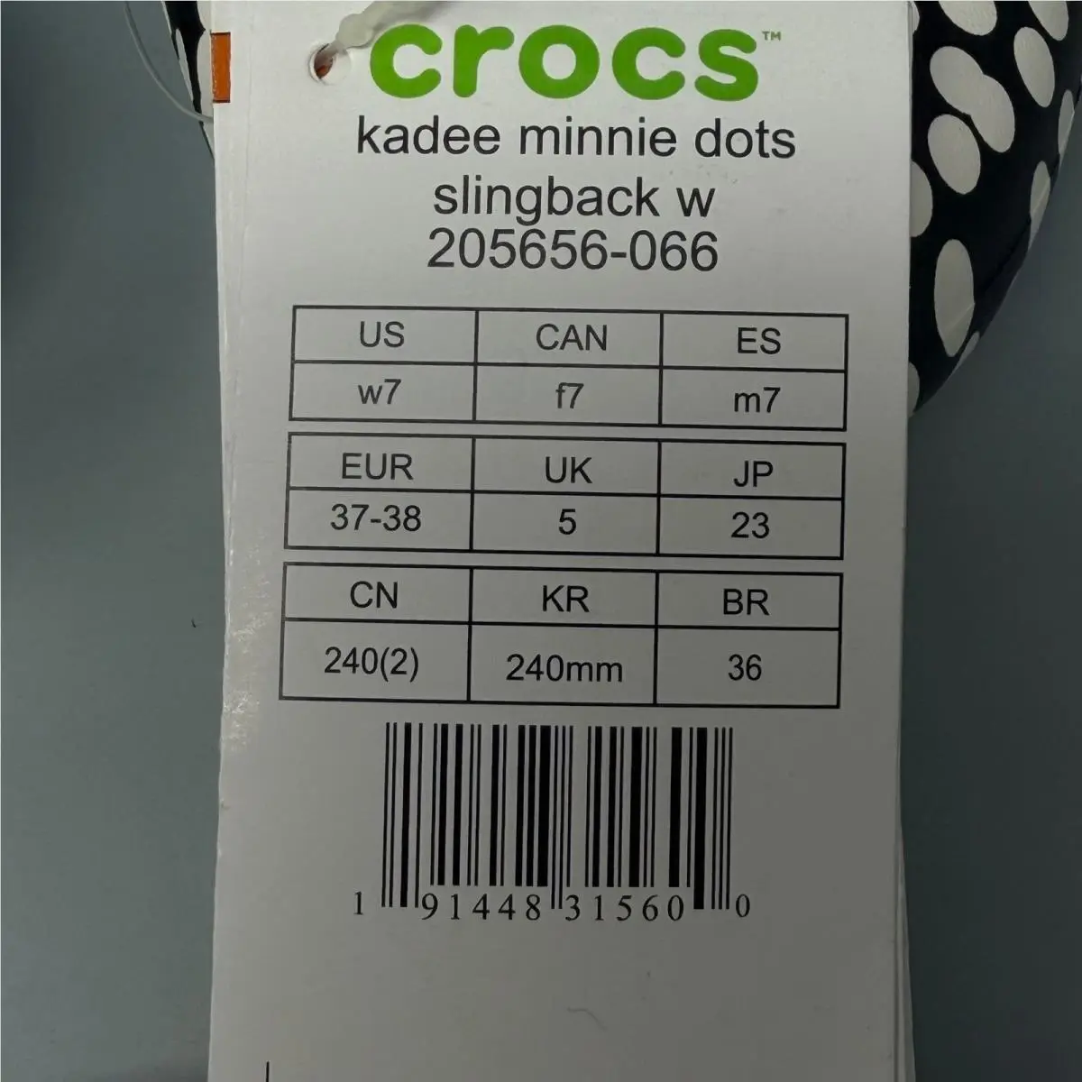 Crocs shoes - Kadee Minnie Dots Slingback - Kadee Minnie Dots Slingback - Black 13