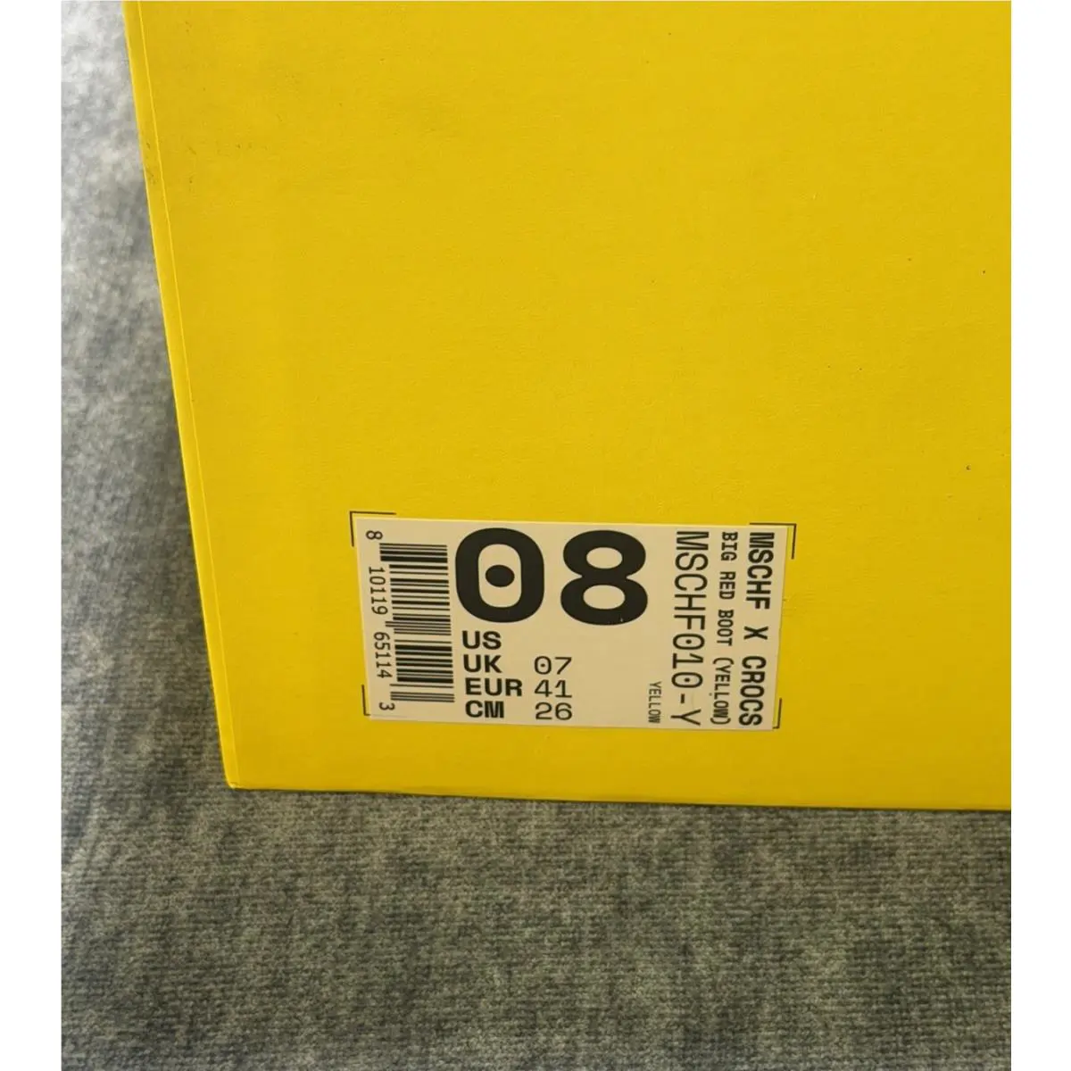 Crocs shoes - BIG - BIG - Yellow 8