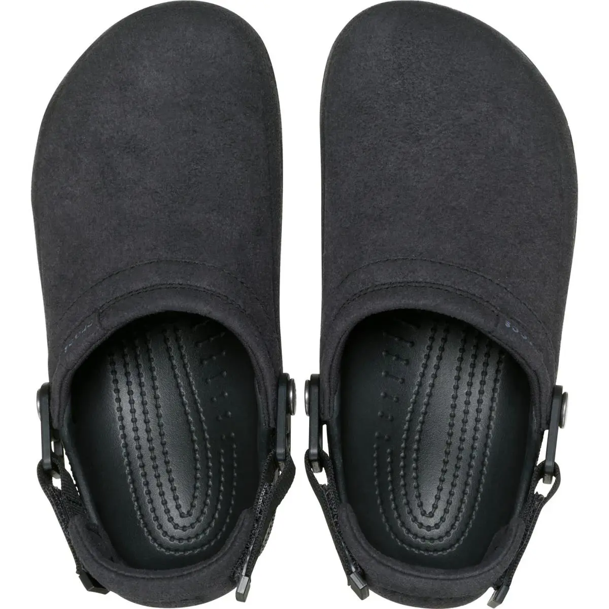 Crocs shoes - 211930-001 - 211930-001 - Black Suede (UPC: 198445345197) 2