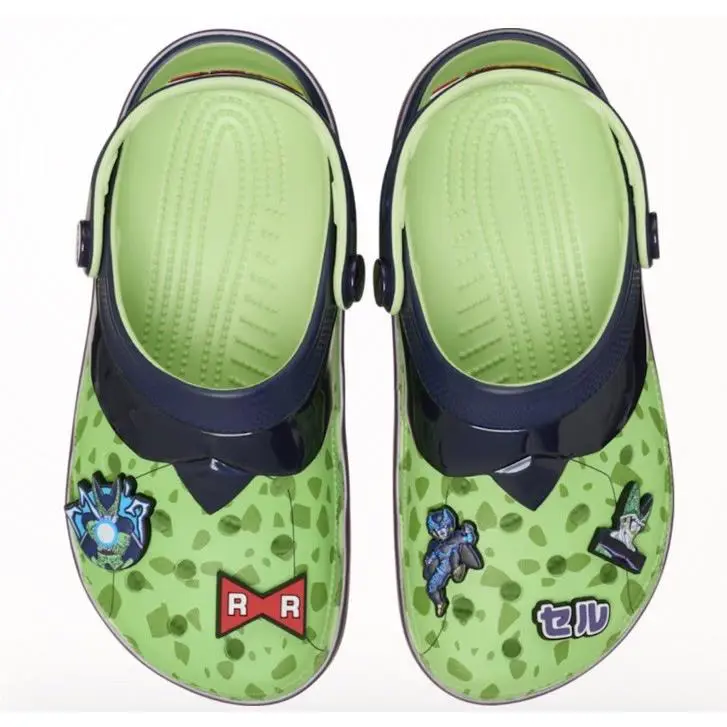 Crocs x Dragon Ball Z Green Classic Clogs Size J2