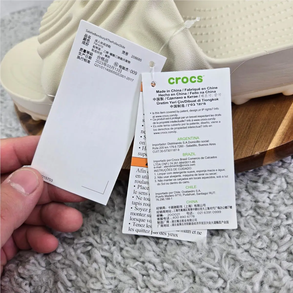 Crocs shoes - White 14