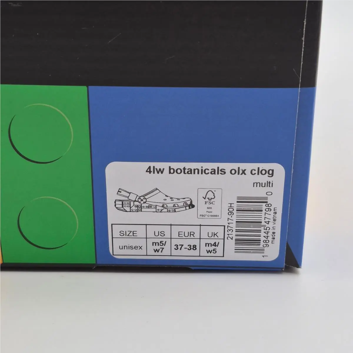 Crocs shoes - Black (UPC: 198445477980) 0
