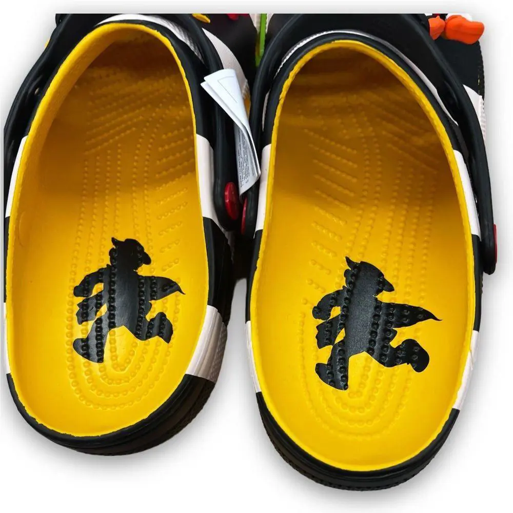 Crocs shoes - crocs hamburglar - hamburglar - Black, White (UPC: 196265512386) 5