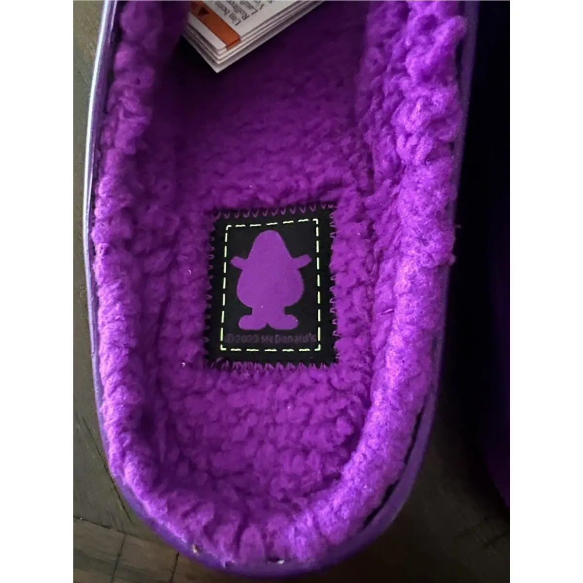 Crocs shoes - Grimace Cozzzy - Grimace Cozzzy - Purple (UPC: 196265512249) 8