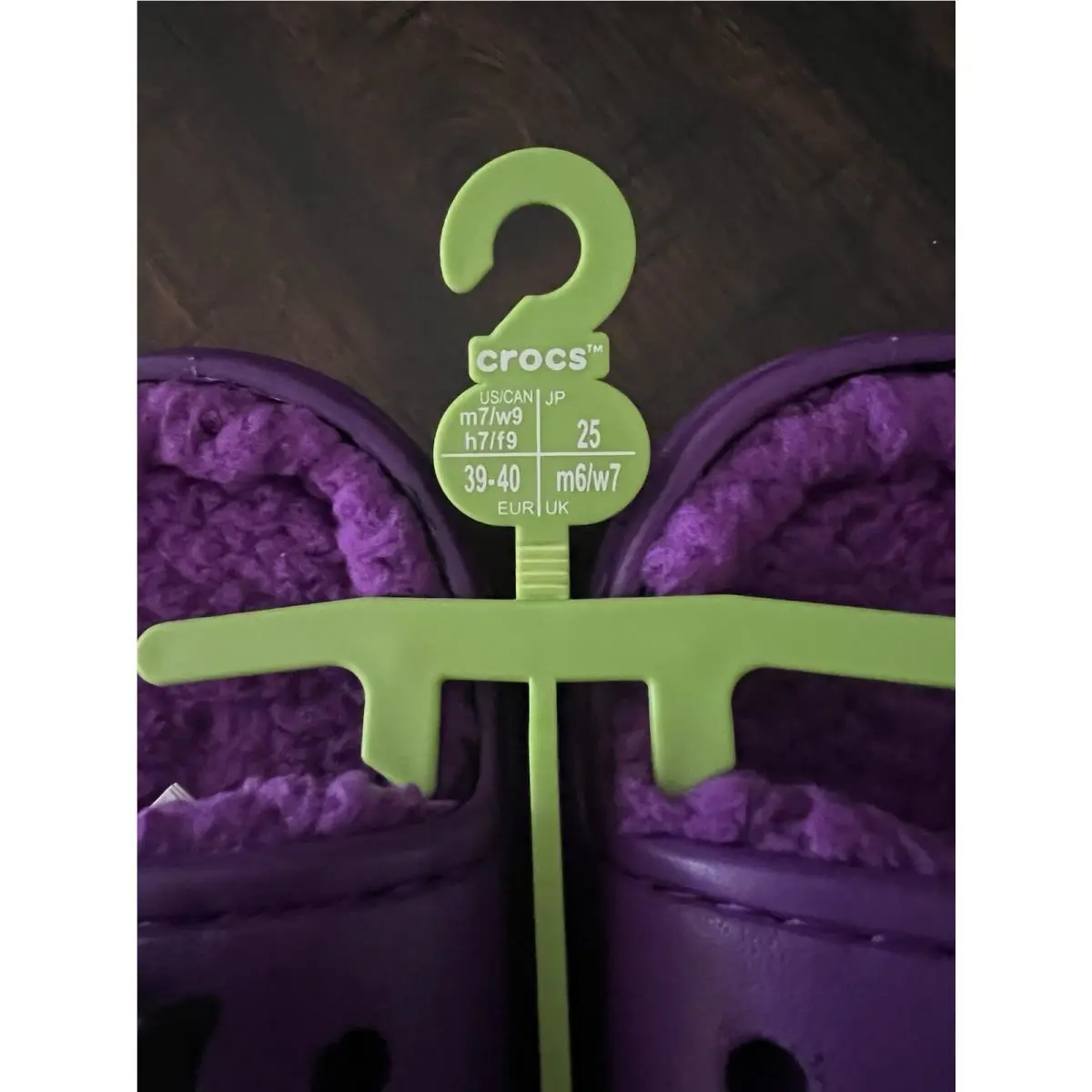 Crocs shoes - Grimace Cozzzy - Grimace Cozzzy - Purple (UPC: 196265512249) 10