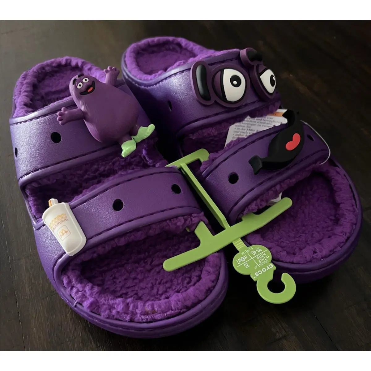 Crocs shoes - Grimace Cozzzy - Grimace Cozzzy - Purple (UPC: 196265512249) 3