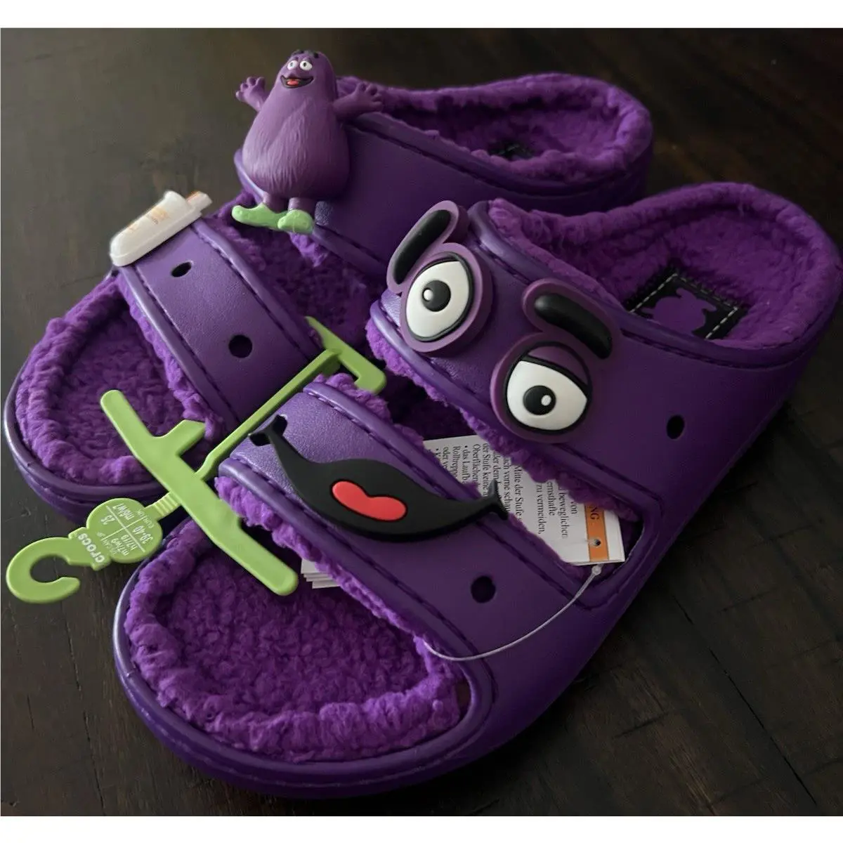 Crocs shoes - Grimace Cozzzy - Grimace Cozzzy - Purple (UPC: 196265512249) 4