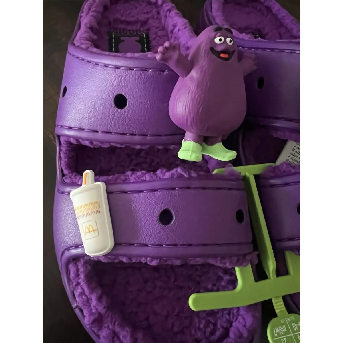 Crocs shoes - Grimace Cozzzy - Grimace Cozzzy - Purple (UPC: 196265512249) 6