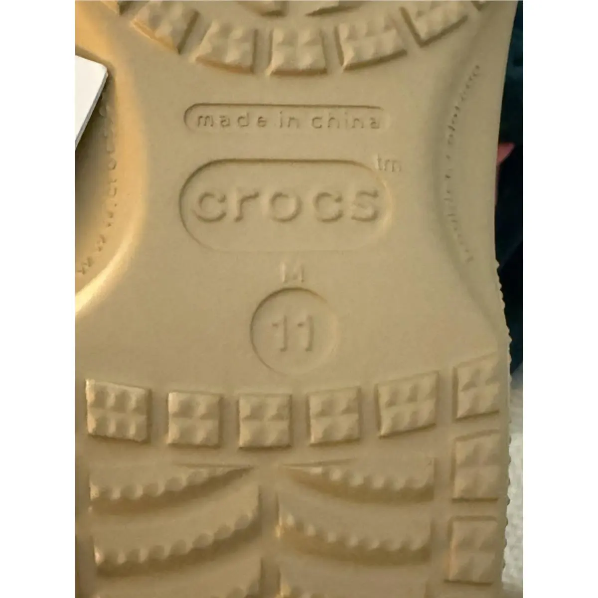 Crocs shoes - Beige (UPC: 196265698523) 4