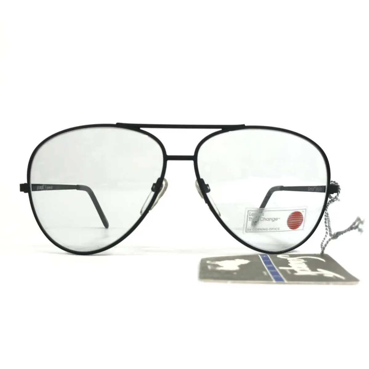 Vintage  Sunglasses Mens Matte Black Simba Species w/ Gray Photochromic by Serengeti