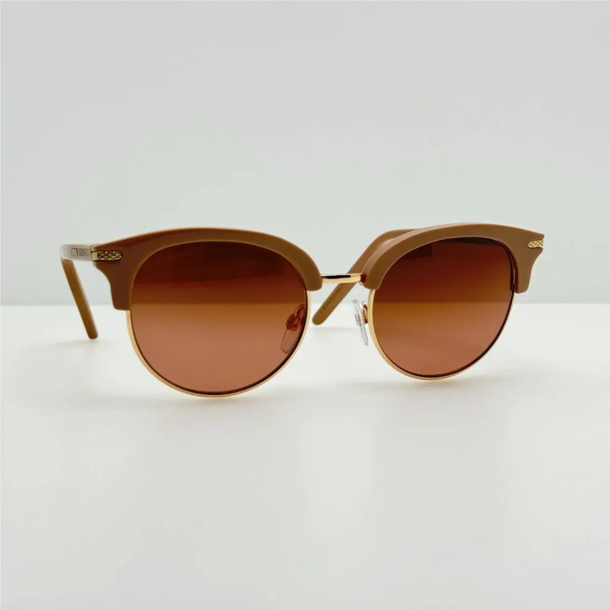 Sunglasses 8940-S Aurora 50-20-135 Polarized Shiny Rose Gold Italy by Serengeti