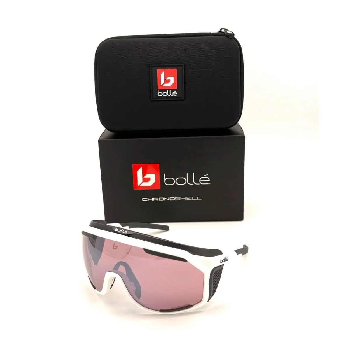 Bolle Chronoshield Matte White / Phantom Photochromic 143mm Sunglasses
