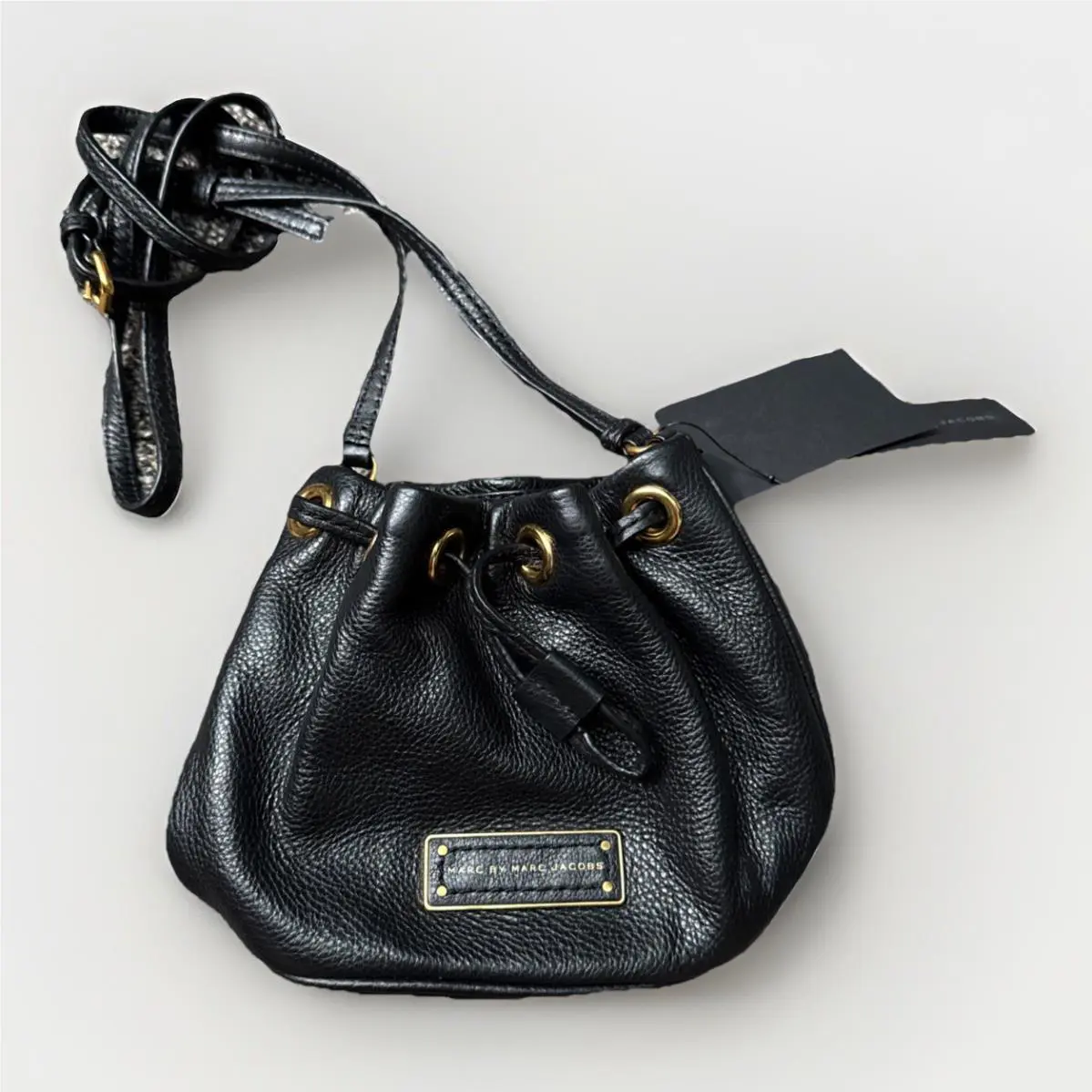 Marc By Marc Jacobs M0001347 Black Italian Leather Shoulder Bag