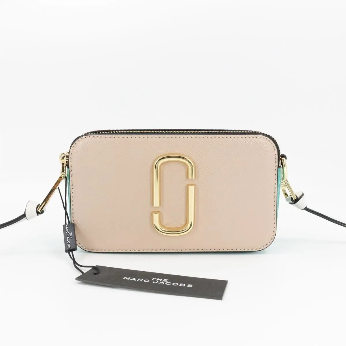 Marc Jacobs Women`s Snapshot Bag in Beige Leather Flesh Brown OS