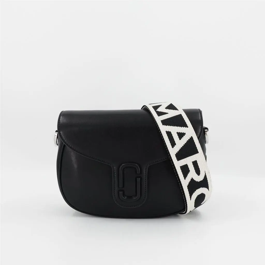 Marc Jacobs Women`s The J Marc Classic Saddle Crossbody Bag Black OS