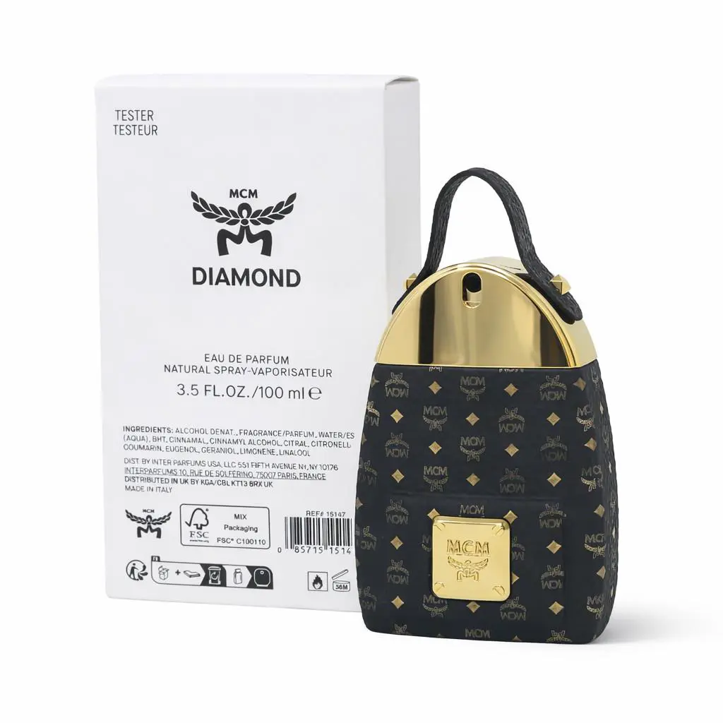 Mcm Mode Creation Munich Diamonds Eau de Parfum Unisex Tester Spray 3.4 oz