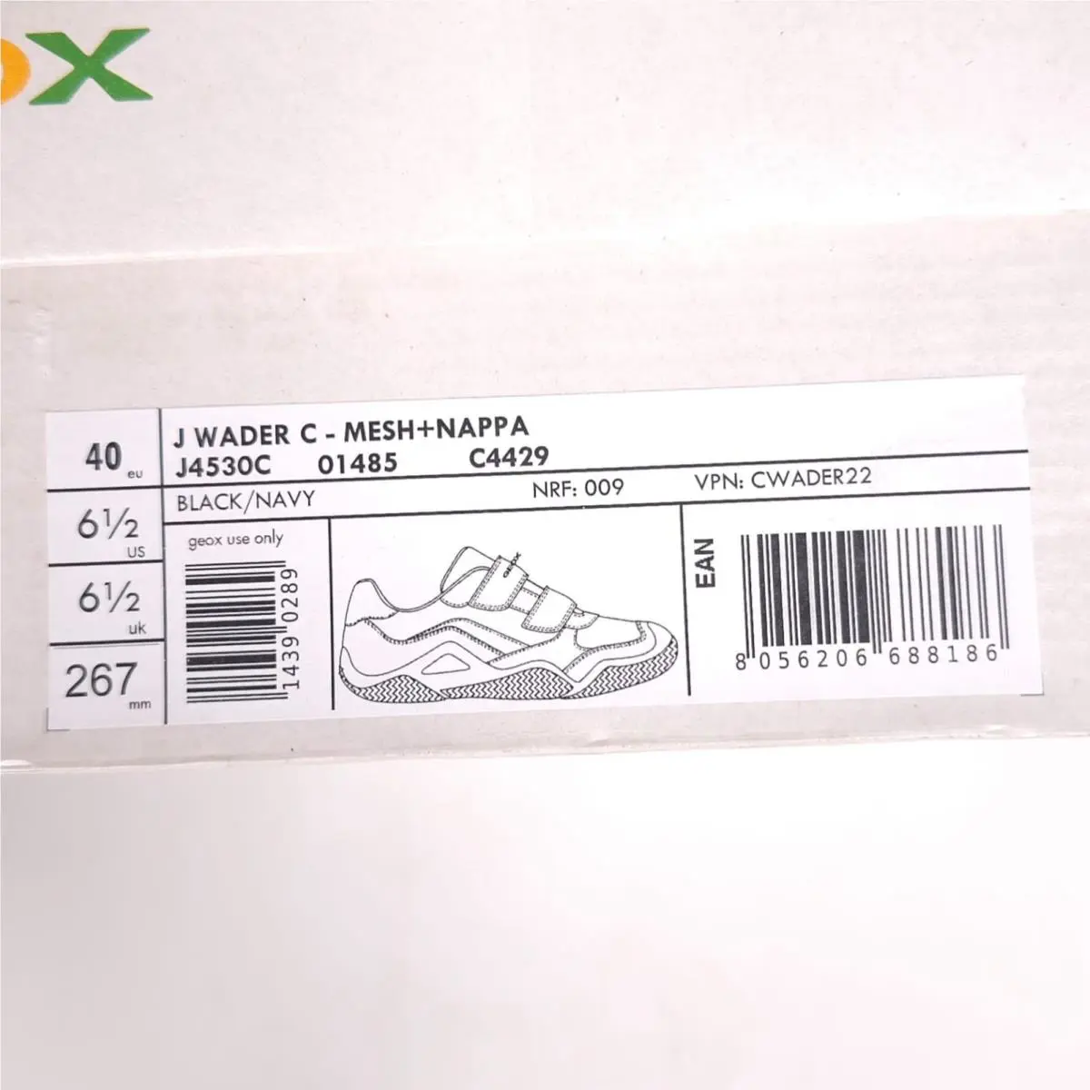 Geox shoes - Black (UPC: 8056206688186) 11