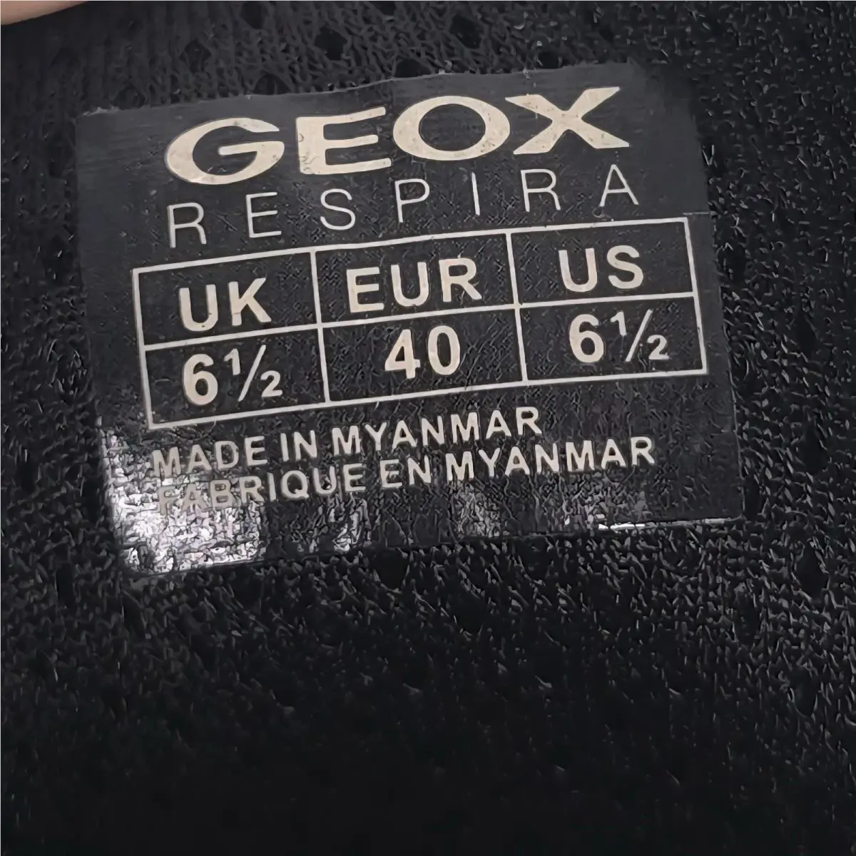 Geox shoes - Black (UPC: 8056206688186) 0