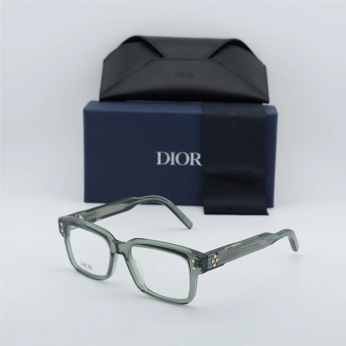 Dior CD Diamondo S8I 5500 Green 53mm Eyeglasses