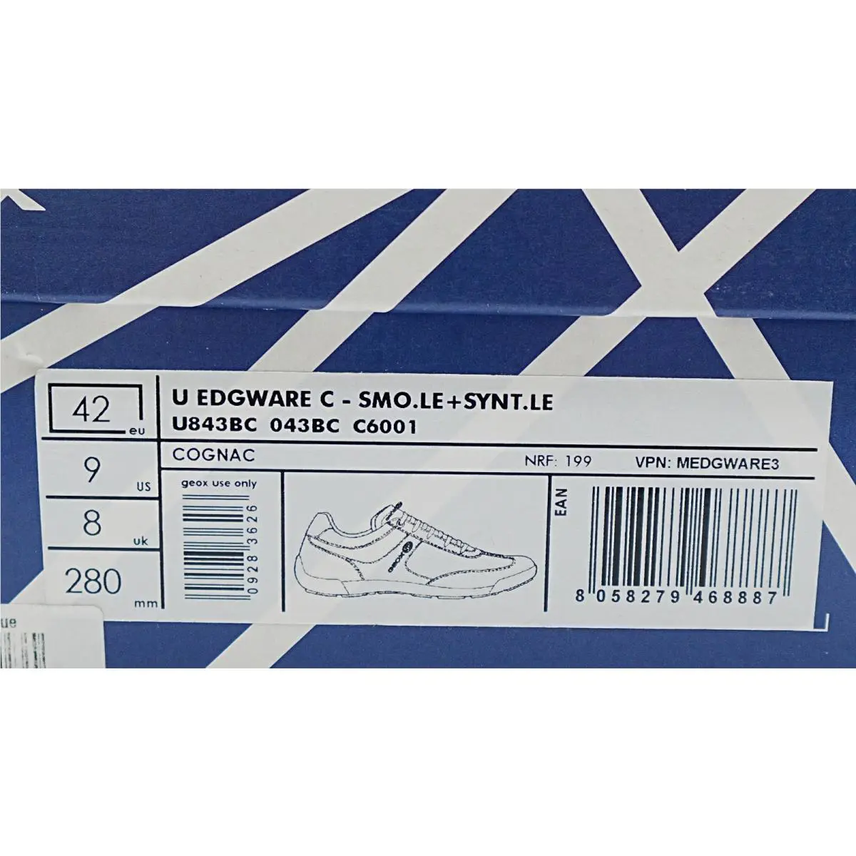 Geox shoes - Geox U Edgware C - Edgware - Brown 11