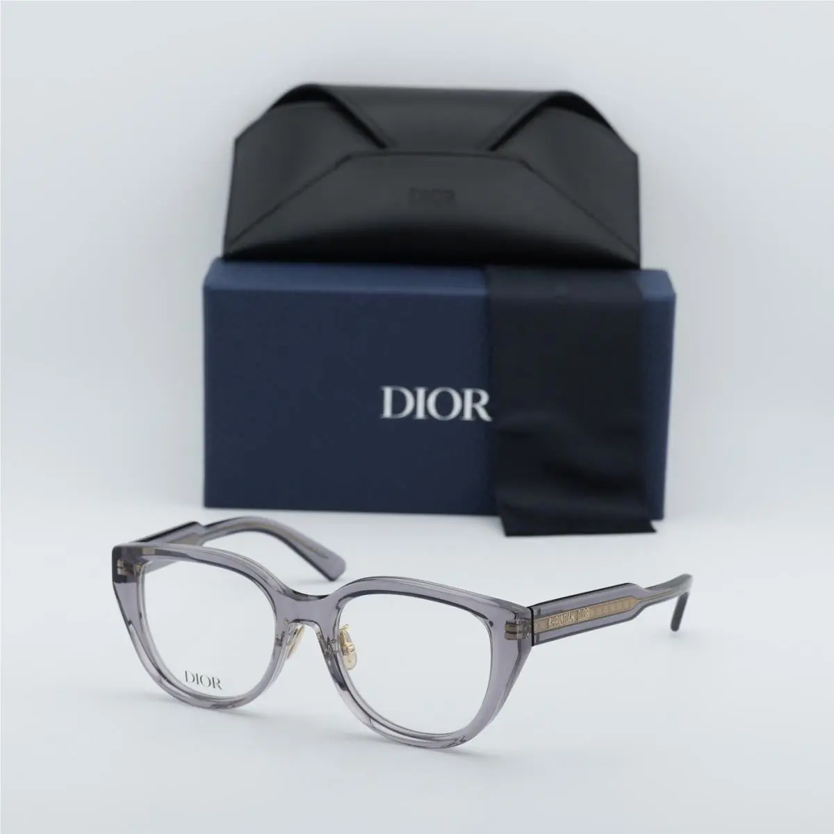 prismeo B1F 4500 Grey 52mm Eyeglasses by Dior