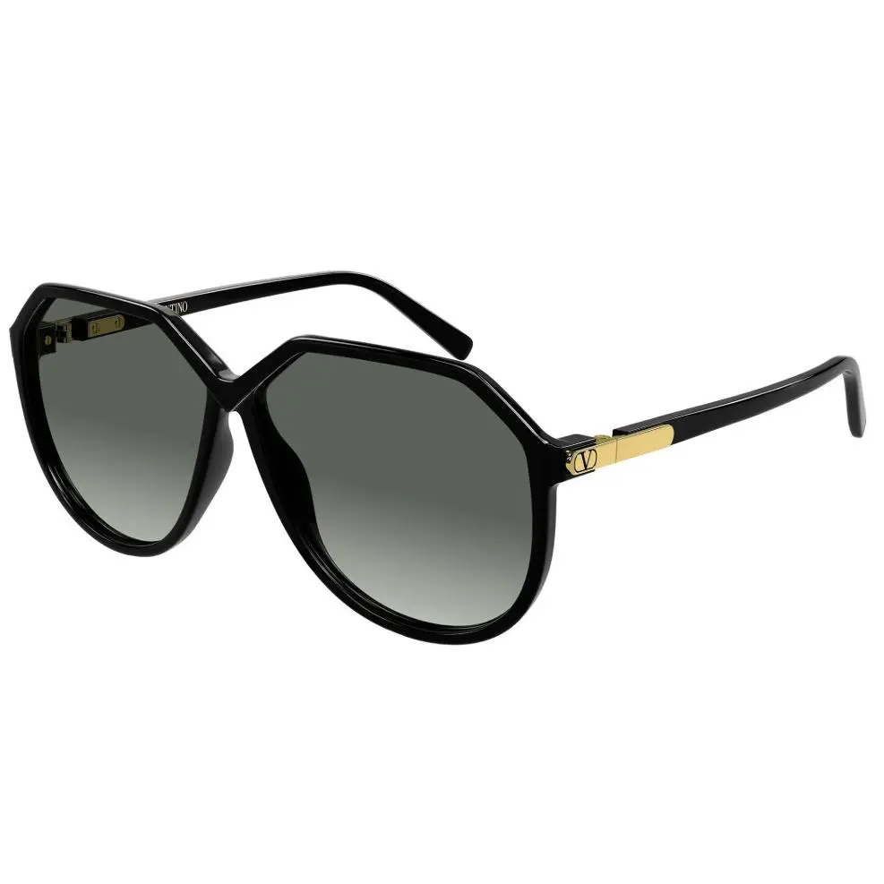 Valentino VG0026S 001 Black Gloss Sunglasses 61-10-140