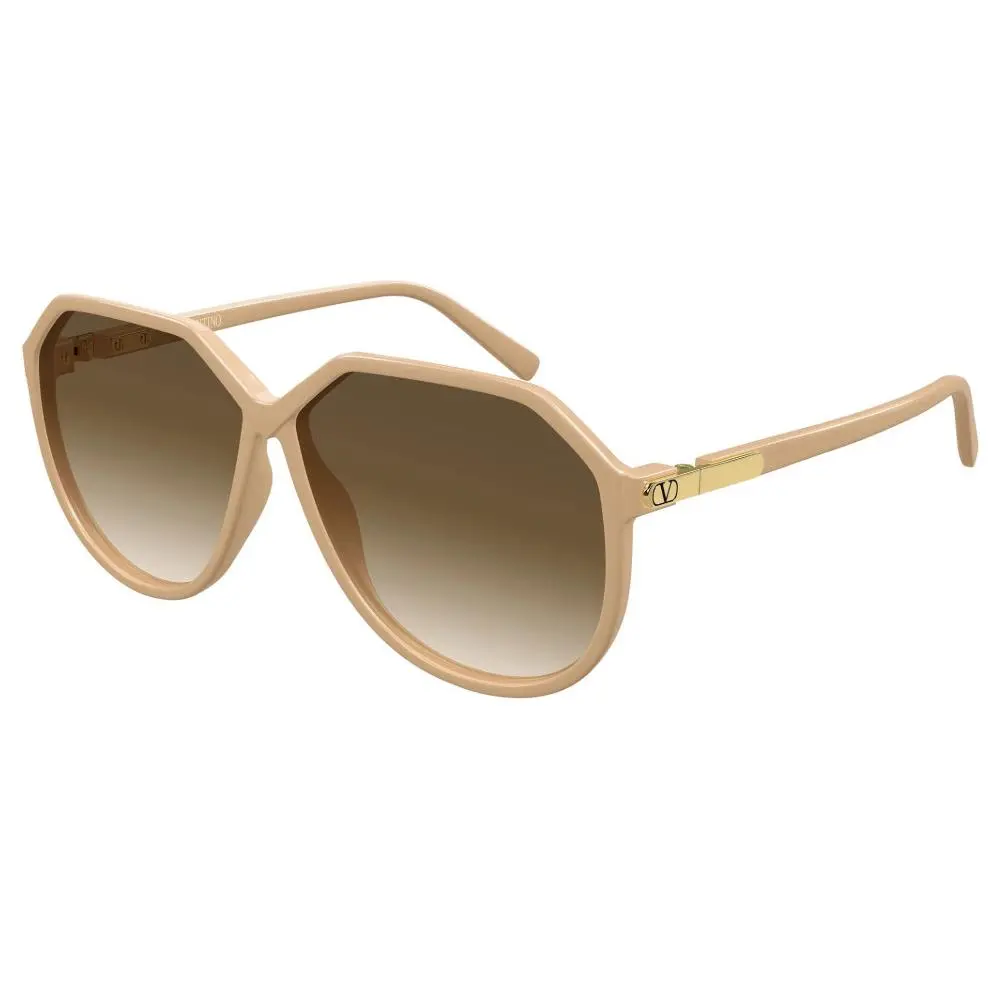 VG0026S 004 Solid Sunglasses 61-10-140 by Valentino