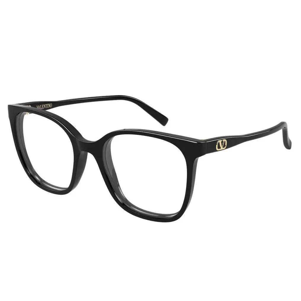 Valentino VG0019O-005 Glossy Black Eyeglasses 53-18-140