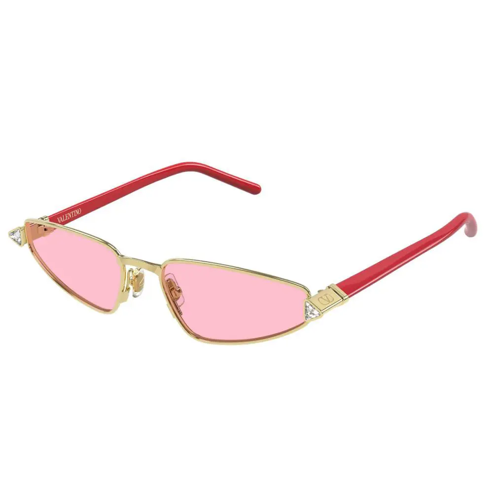 Valentino VG0035S- 002 Polished Gold Sunglasses 57-16-145