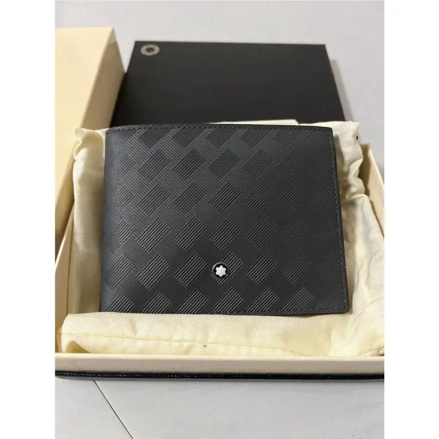Montblanc Extreme 3.0 Black 6CC Wallet Card Holder Luxury Mens 131762