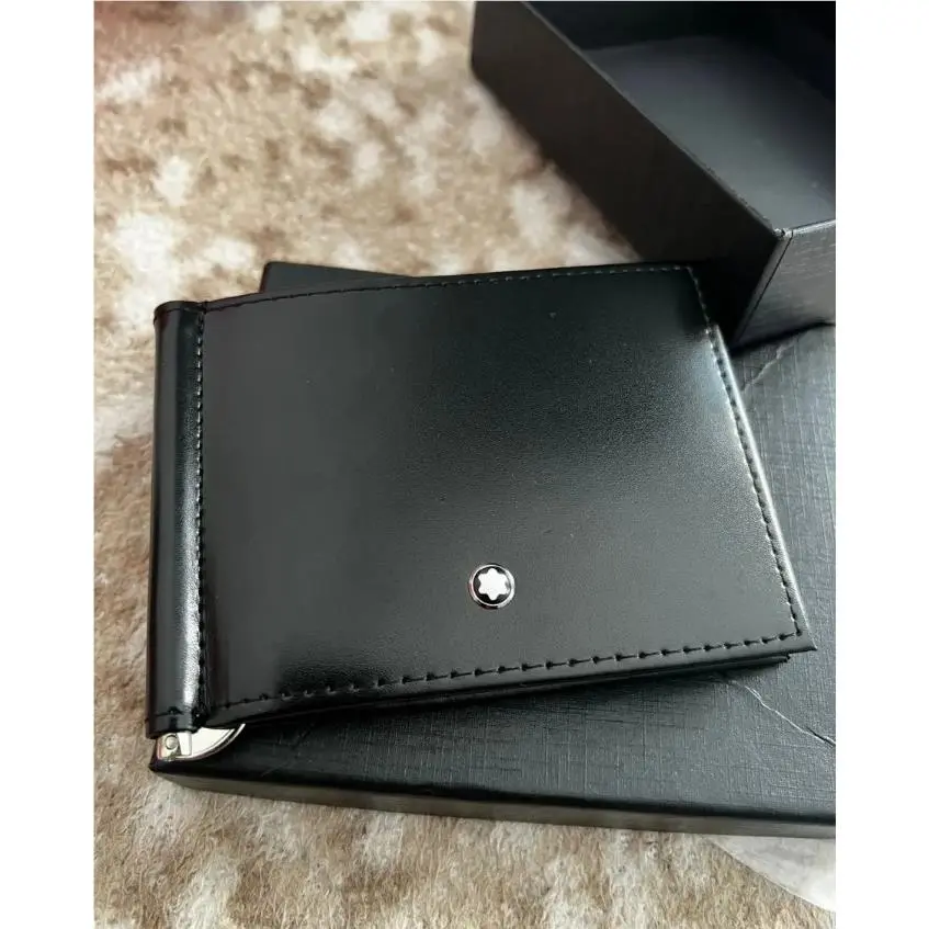 Montblanc Mont Blanc Meisterstück Leather Men`s 6CC Wallet Purse Card Holder