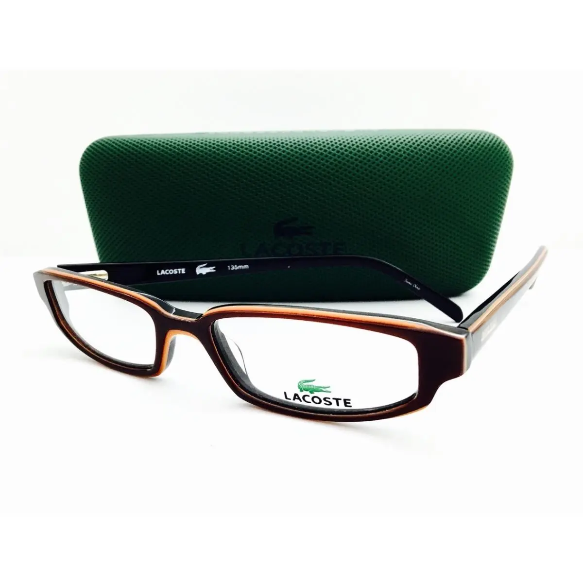 Lacoste Eyeglasses LA 12206 Brown 50•16•135 with Case