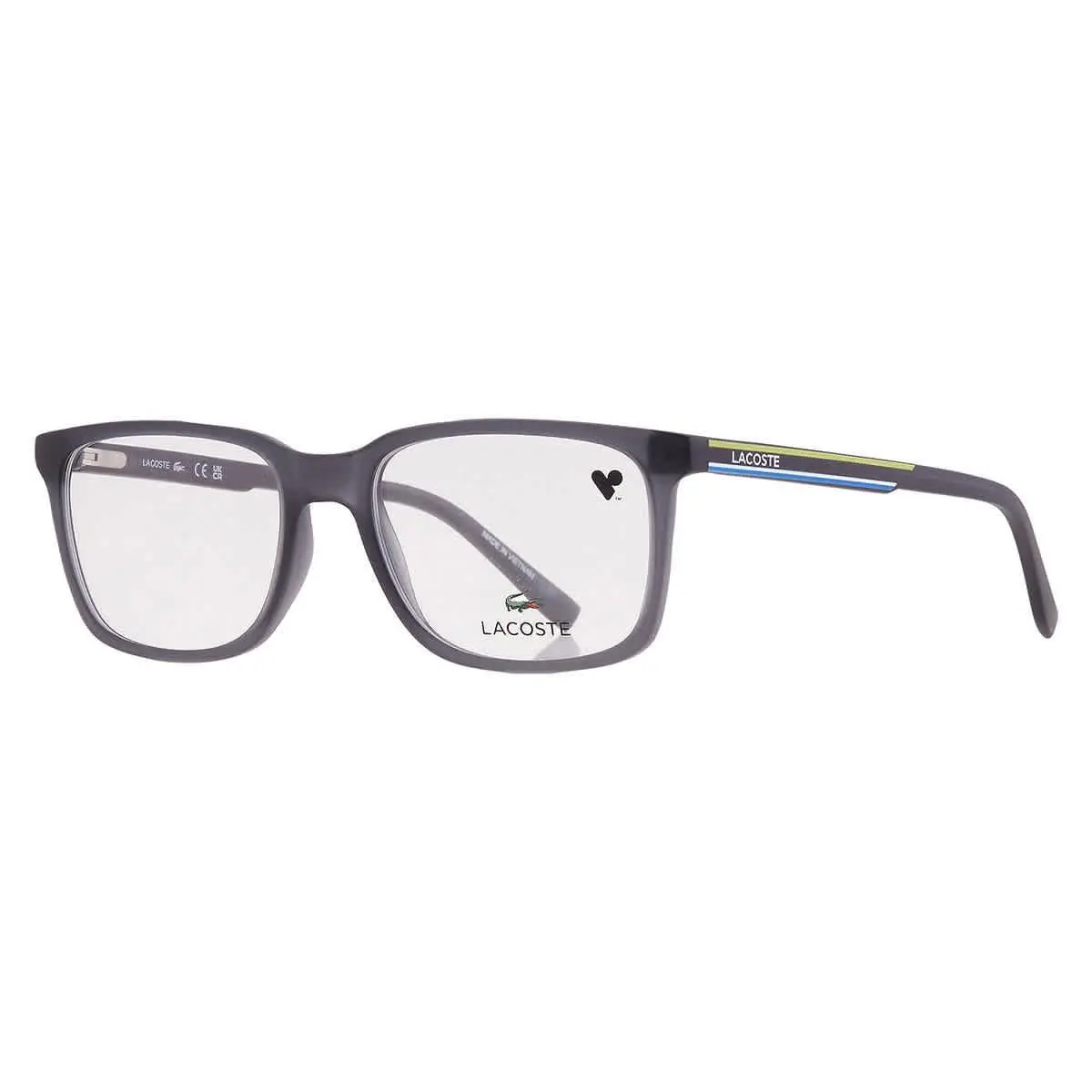 Lacoste Demo Square Men`s Eyeglasses L2859 N 024 54 L2859 N 024 54