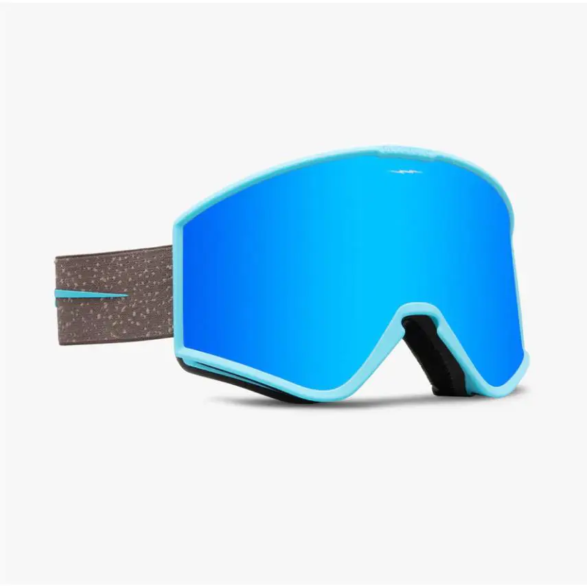 Electric EK1 Goggles 2 Lens Delphi Speckle Yellow Blue Chrome