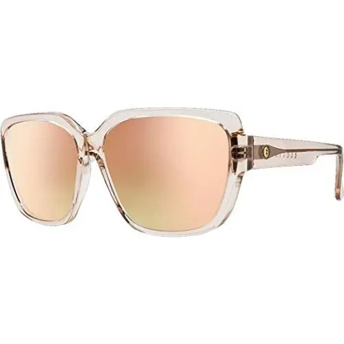 Electric Visual Honey Bee Crystal / Champagne Chrome Gradient Sunglasses