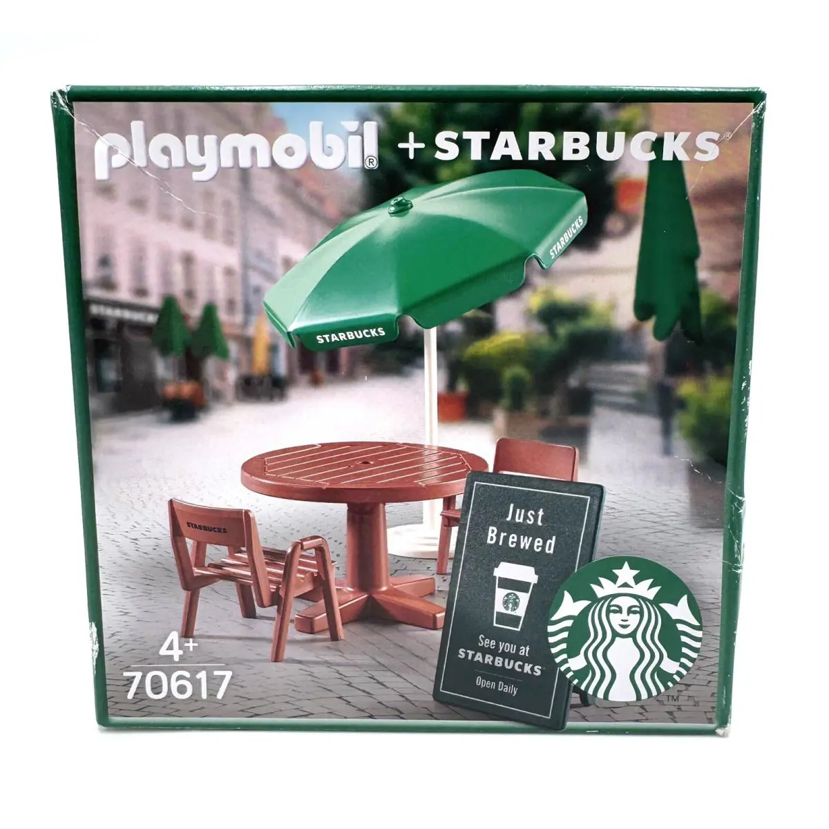Playmobil + Starbucks Korea Limited Edition Furniture Set 70617