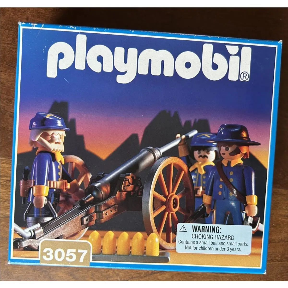 Playmobil 3057 U.s. Artillery in Box – 1998