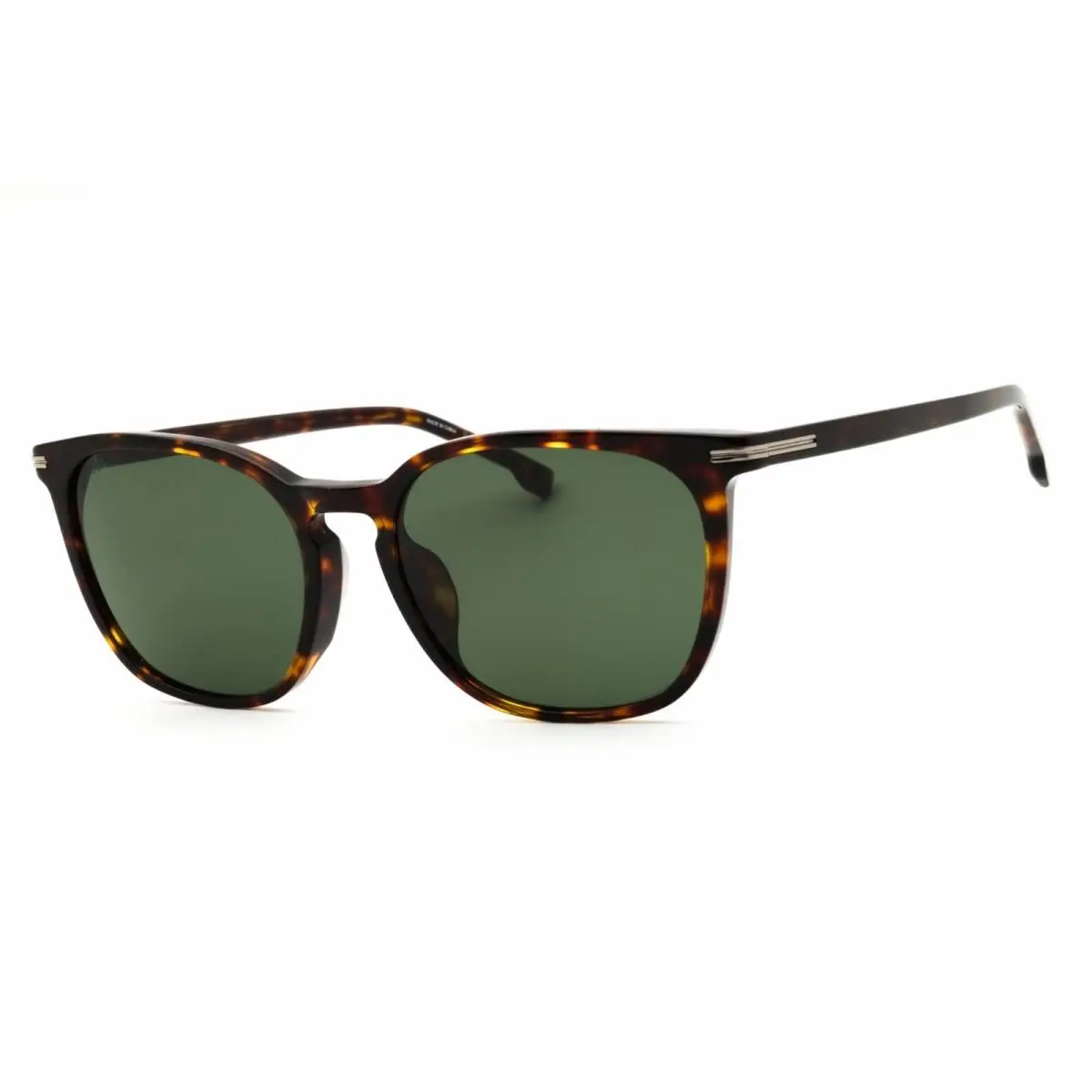 Men`s Sunglasses Rectangular Shape Plastic Frame 1668/F/SK 0086 QT by Hugo Boss