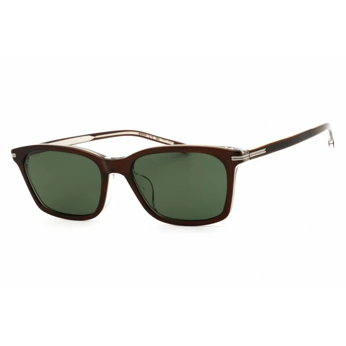 Men`s Sunglasses Rectangular Shape Plastic Frame 1669/F/SK 009Q QT by Hugo Boss