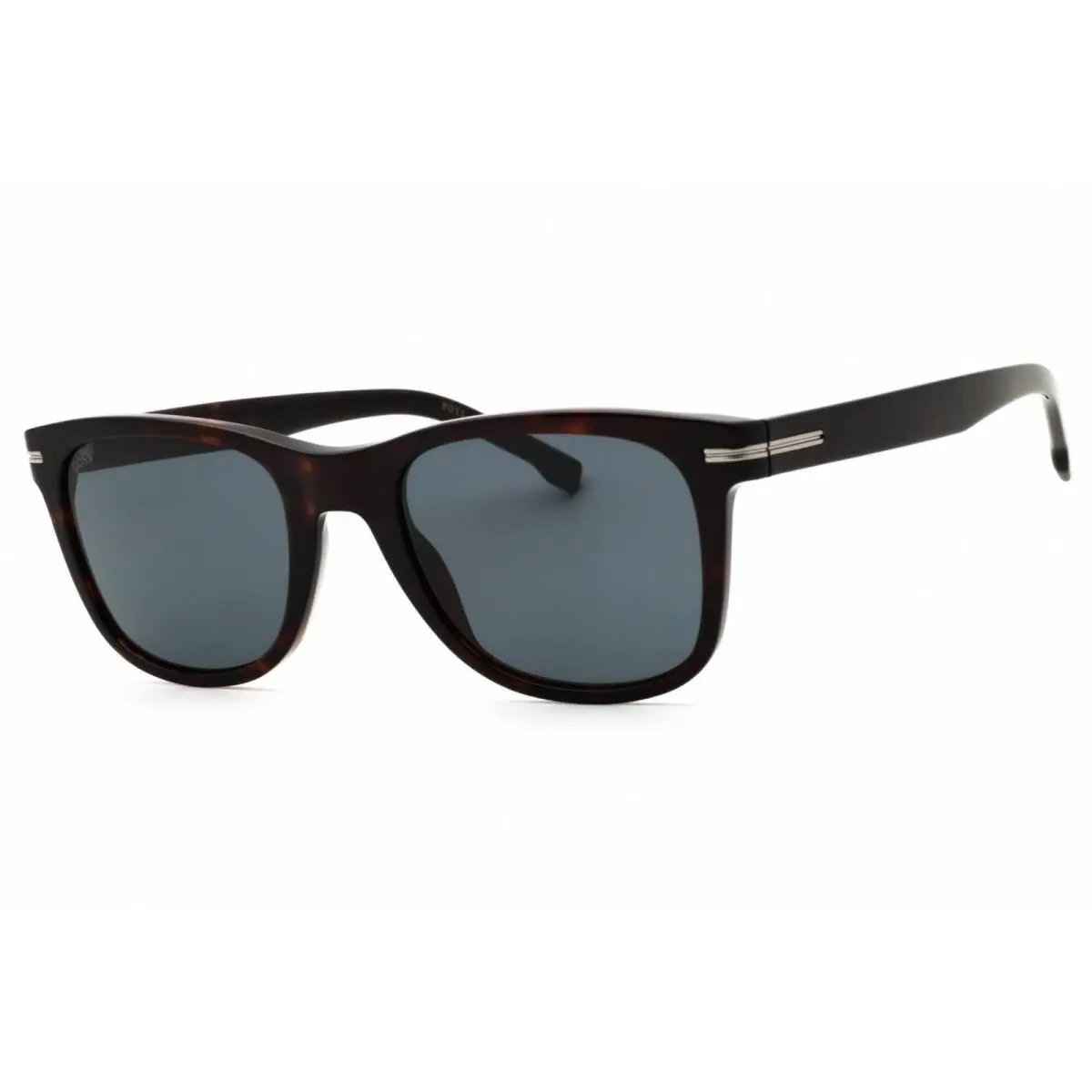 Men`s Sunglasses Havana Plastic Rectangular Shape Frame 1508/S 0086 IR by Hugo Boss