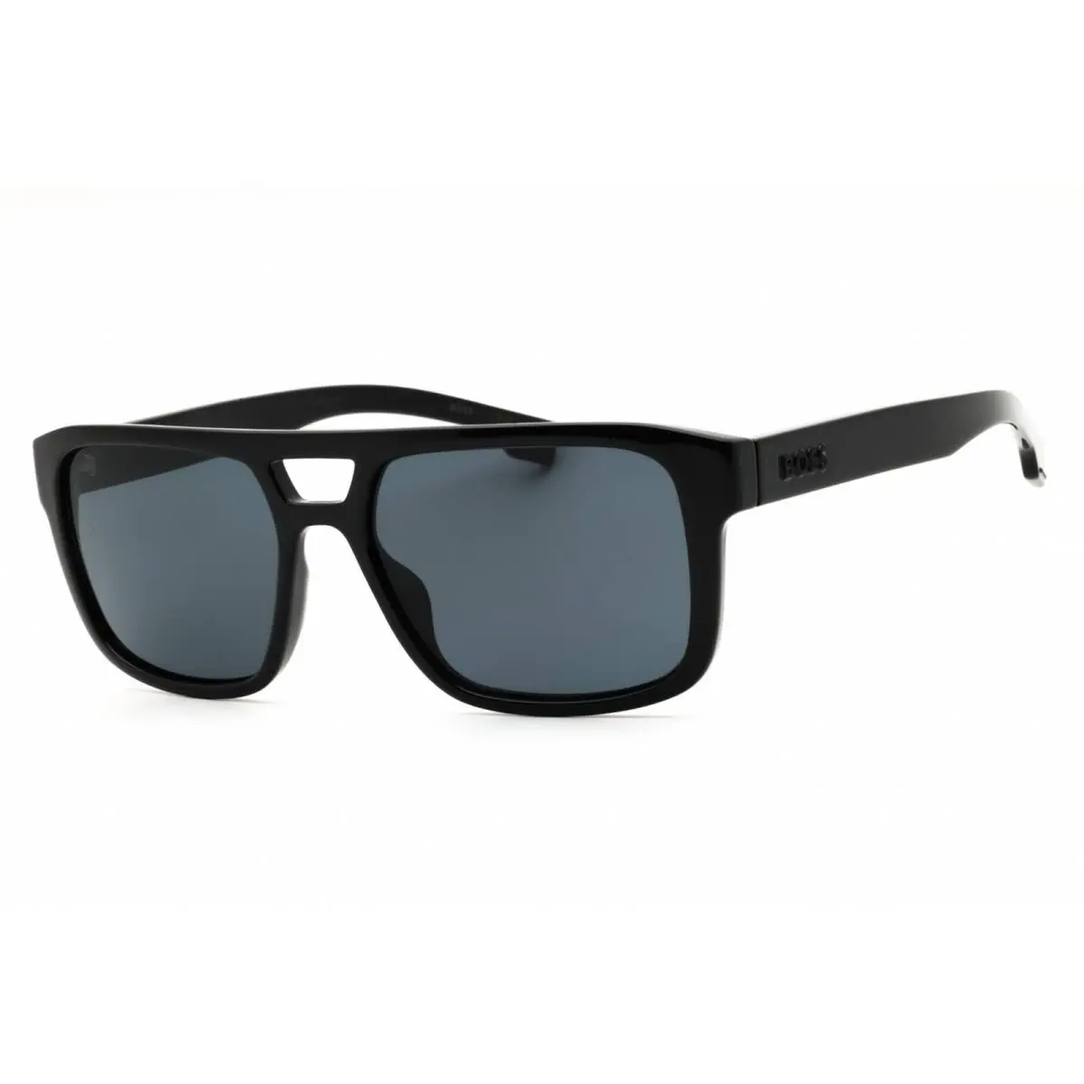 Men`s Sunglasses Rectangular Plastic Full Rim Frame 1648/S 0807 IR by Hugo Boss