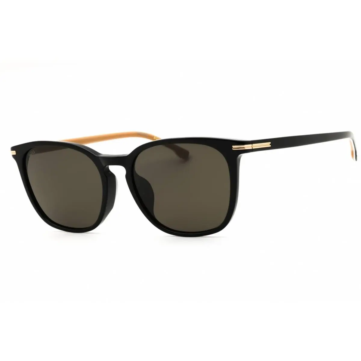 Men`s Sunglasses Rectangular Shape Plastic Frame 1668/F/SK 0807 IR by Hugo Boss