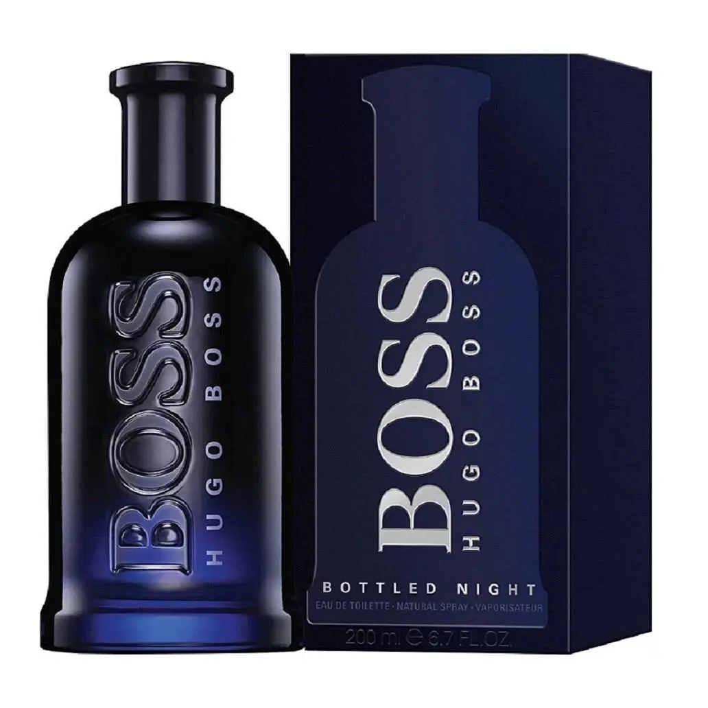 Boss Bottled Night by Hugo Boss For Men 200ml / 6.7oz Edt - Sealed. Jumbo