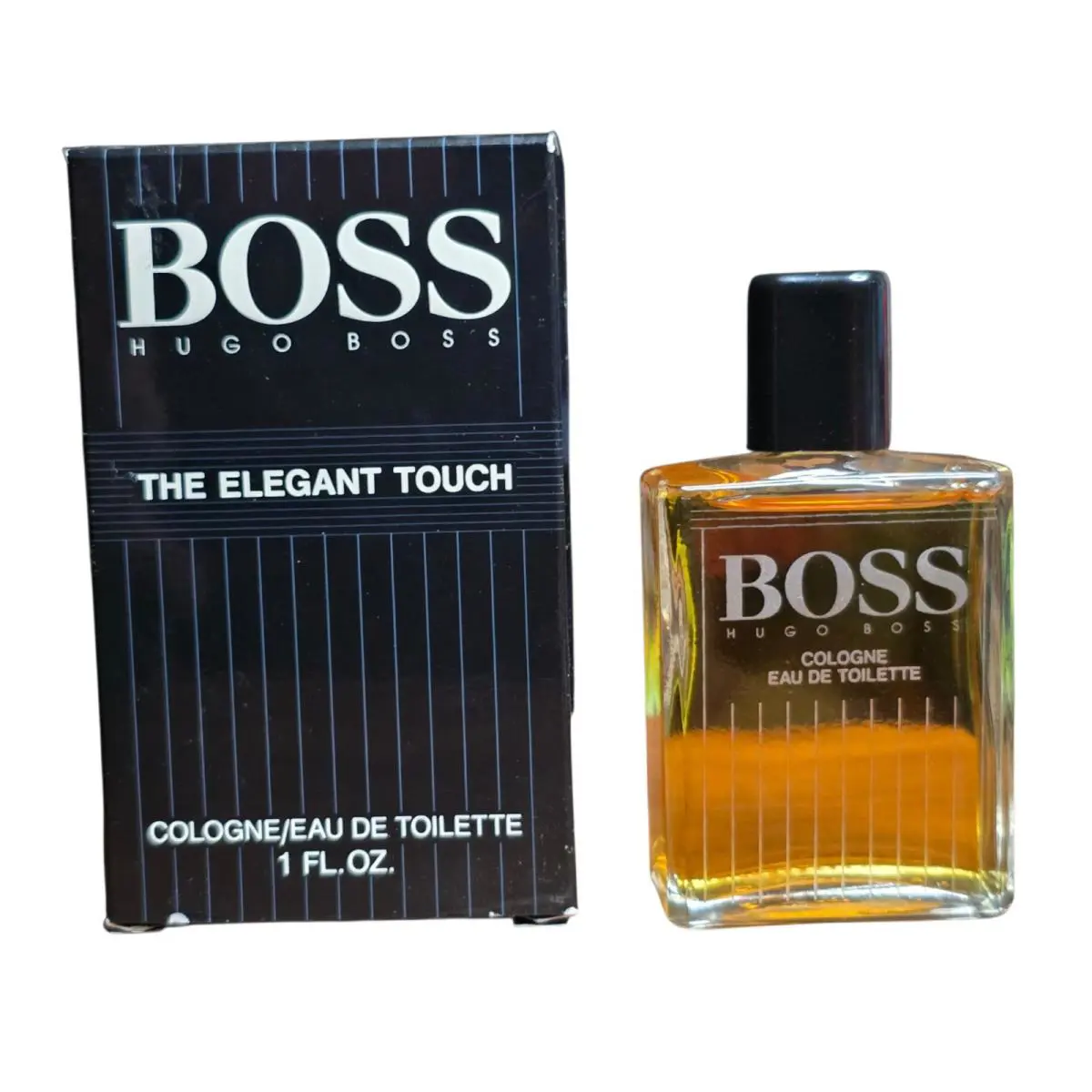 Vintage Hugo Boss Cologne Mini 1oz Splash The Elegant Touch West Germany
